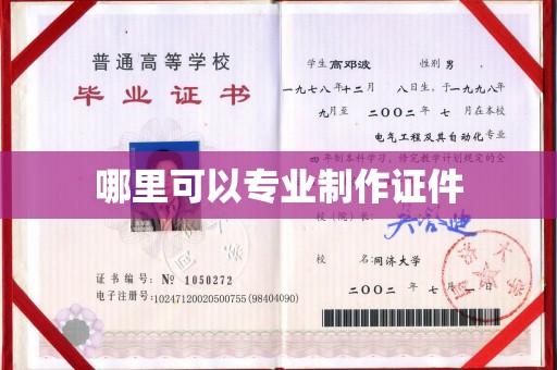 凌海哪里可以专业制作证件