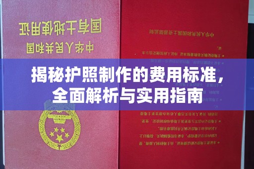 凌海揭秘护照制作的费用标准，全面解析与实用指南