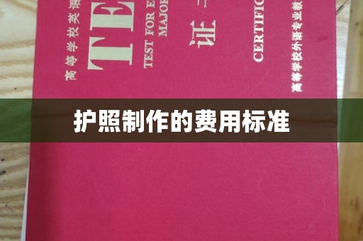 凌海护照制作的费用标准