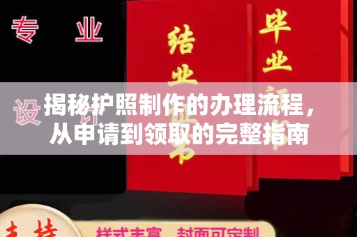 凌海揭秘护照制作的办理流程，从申请到领取的完整指南