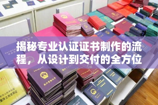 凌海揭秘专业认证证书制作的流程，从设计到交付的全方位指南
