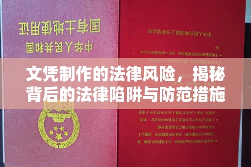 凌海文凭制作的法律风险，揭秘背后的法律陷阱与防范措施