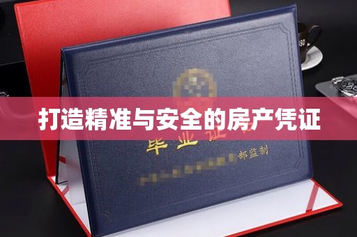 凌海打造精准与安全的房产凭证